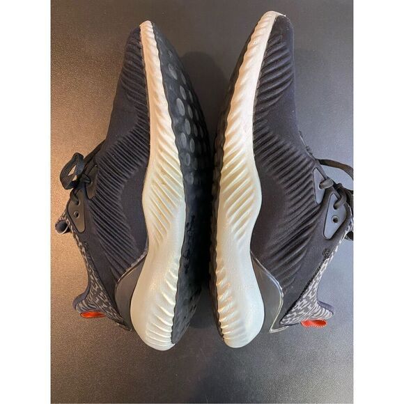 Adidas Alpha Bounce Black/Leopard Athletic Shoes Womens Size 7 CLU 600001 - Picture 3 of 13